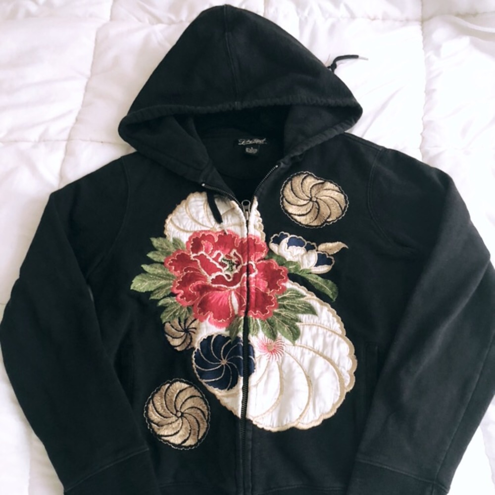 Lucky brand zip up hoodie